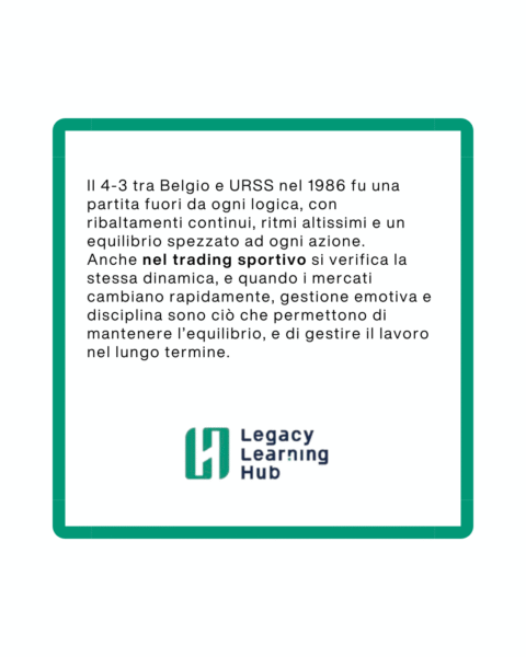 Pillola Legacy - Belgio URSS