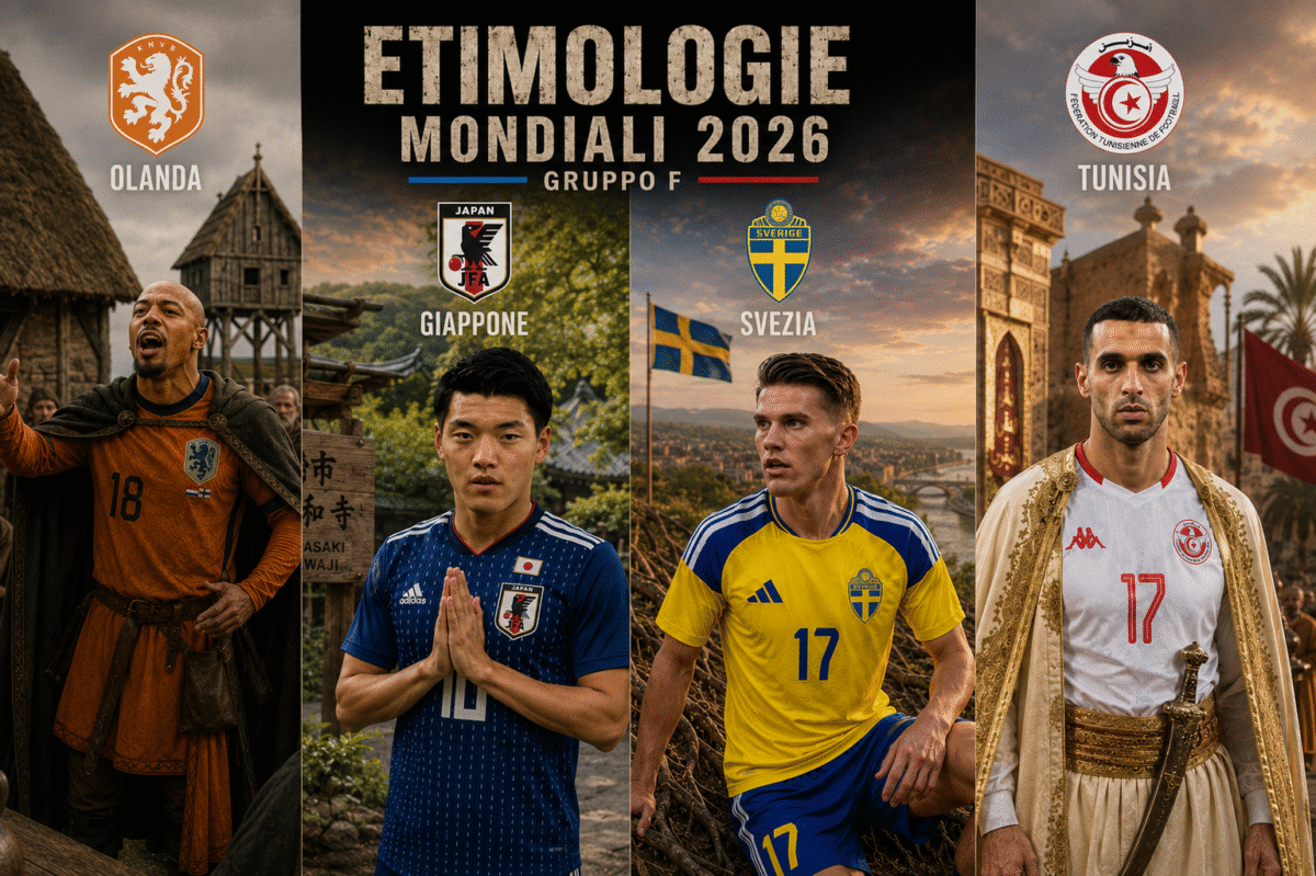 Etimologie Mondiale 2026 gruppo F