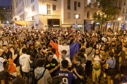 EURO 2020: Paris Football Fans Tolerated By Authorities But No Exception To Covid-19 Curfew At France-Germany Match