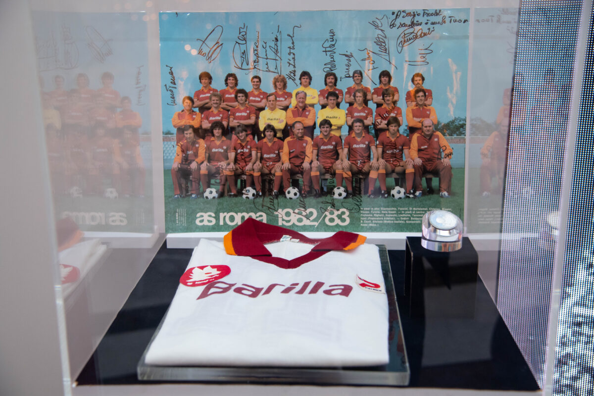 AS Roma Celebrate The 1983 Serie A Win 40th Years Anniversary