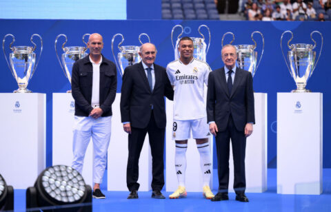 Real Madrid Unveils New Signing Kylian Mbappe