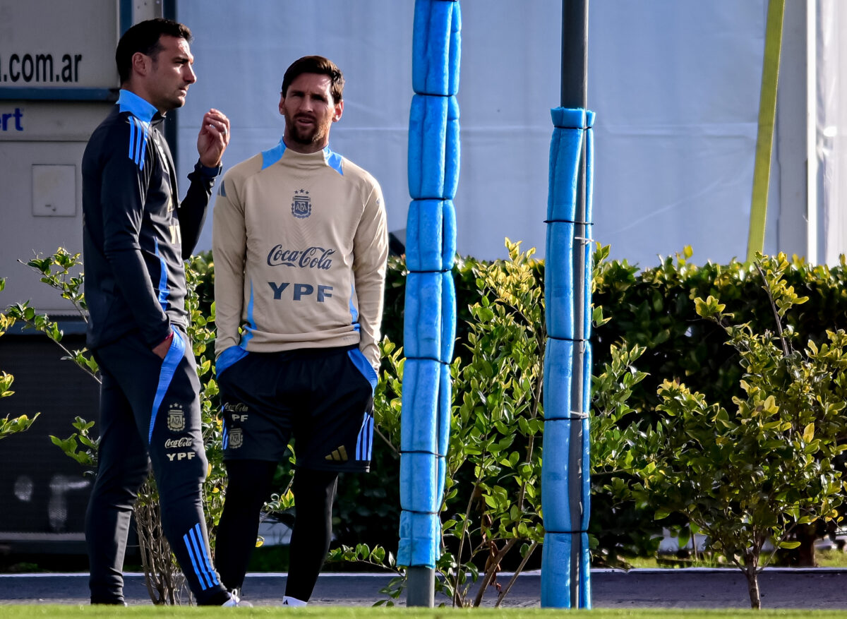 Argentina Training Session and Press Conference