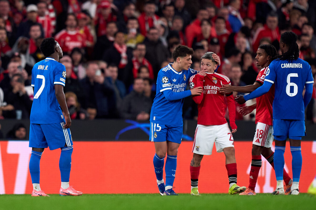 SL Benfica v Real Madrid C.F. - UEFA Champions League 2025/26 League Knockout Play-off First Leg