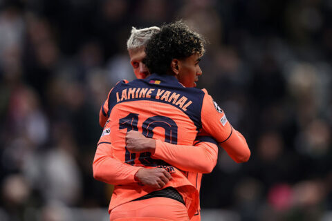 Newcastle United FC v FC Barcelona - UEFA Champions League 2025/26 Round of 16 First Leg