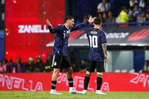 De Paul e Messi, Argentina