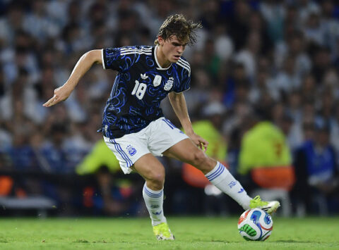 Nico Paz, Argentina e Messi