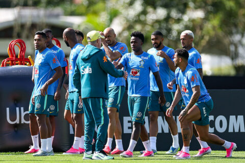 Brazil Press Conference &amp; Training Session