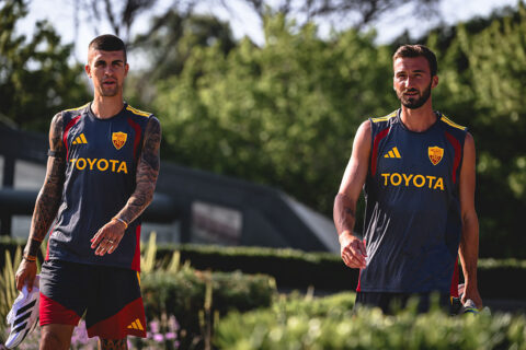 AS Roma Training Session