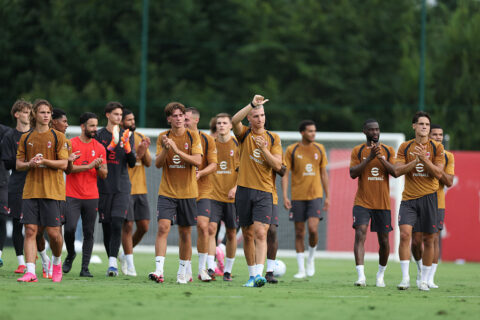 AC Milan Training Session