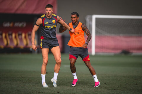 AS Roma Training Session