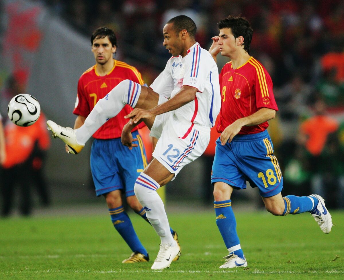 Round of 16 Spain v France - World Cup 2006