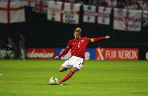 David Beckham of England