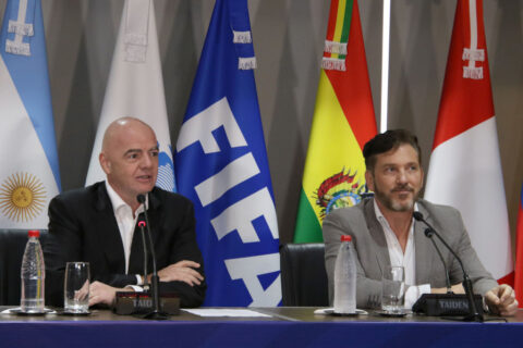 Gianni Infantino Visits CONMEBOL Ahead of 76th Ordinary Congress