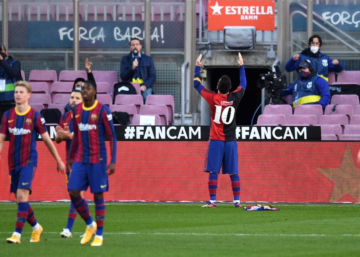 FC Barcelona v C.A. Osasuna - La Liga Santander