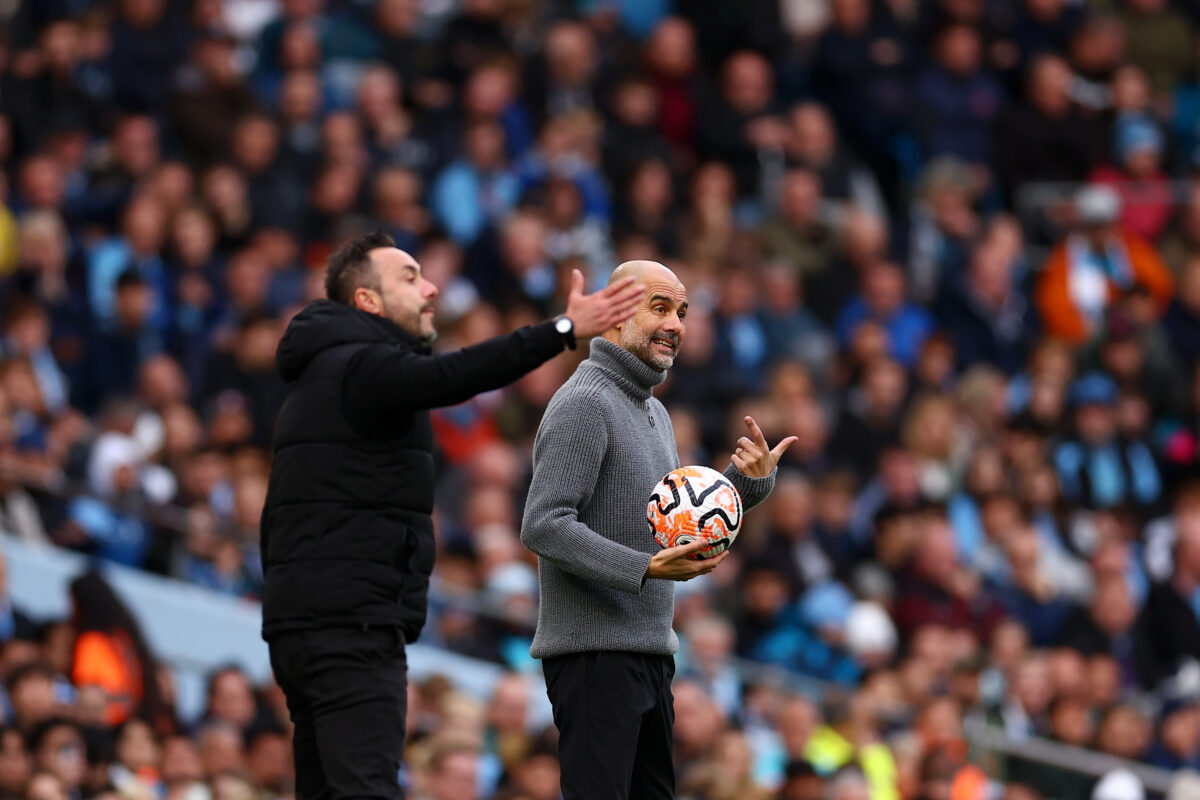 Manchester City v Brighton &amp; Hove Albion - Premier League