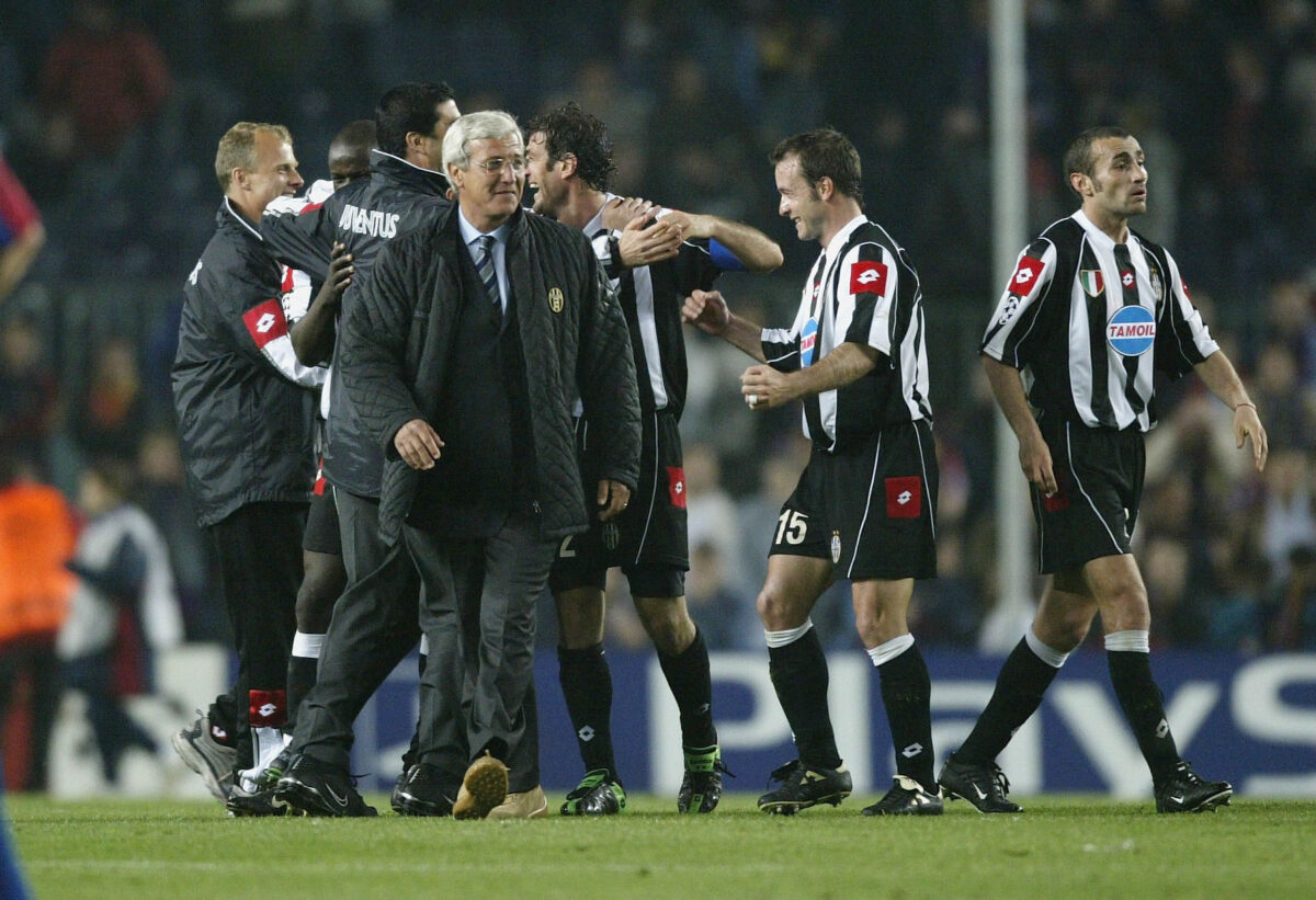 Marcello Lippi the coach of Juventus