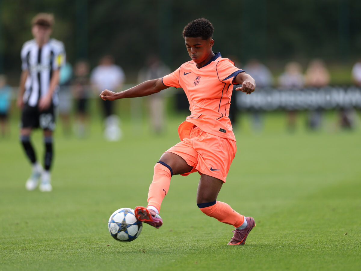 Newcastle United FC v FC Barcelona - UEFA Youth League