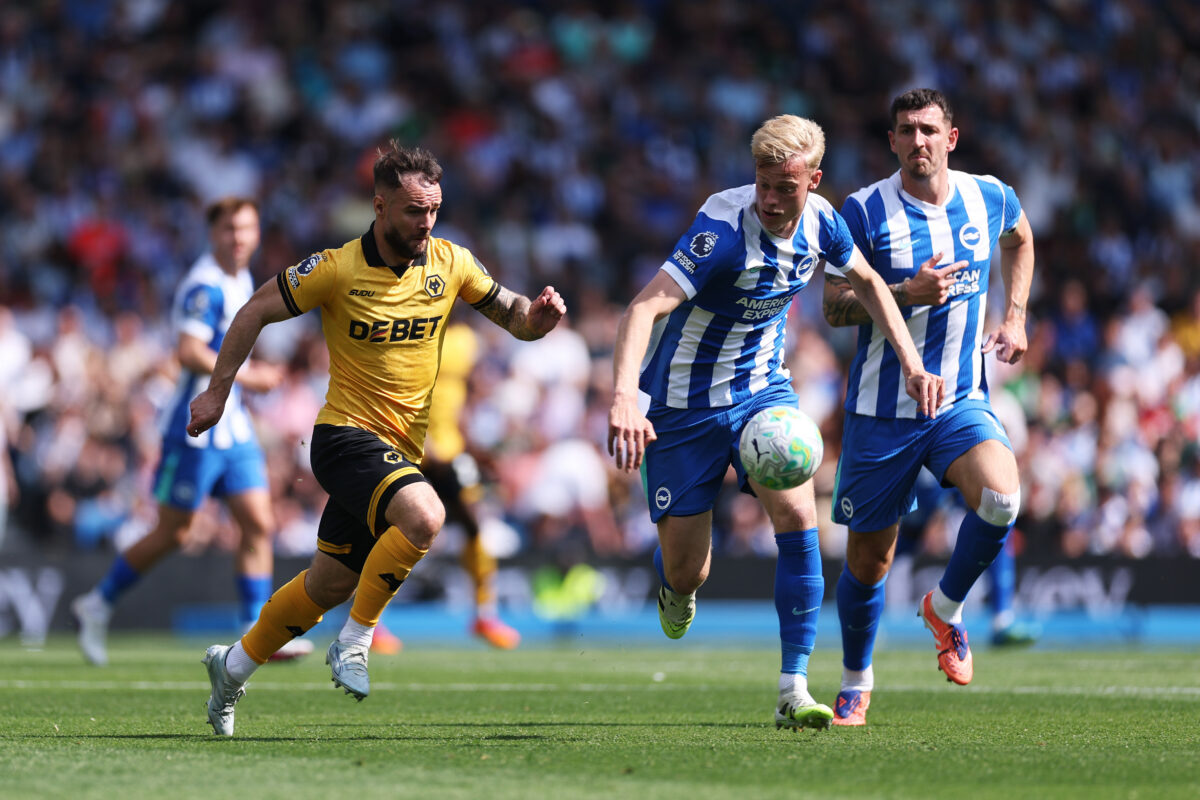 Brighton &amp; Hove Albion v Wolverhampton Wanderers - Premier League