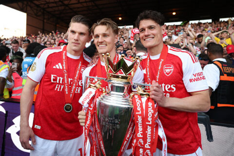 Noorgard, Arsenal Everton