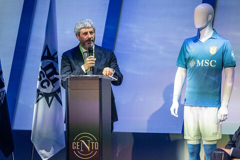 SSC Napoli Unveil New Home kit