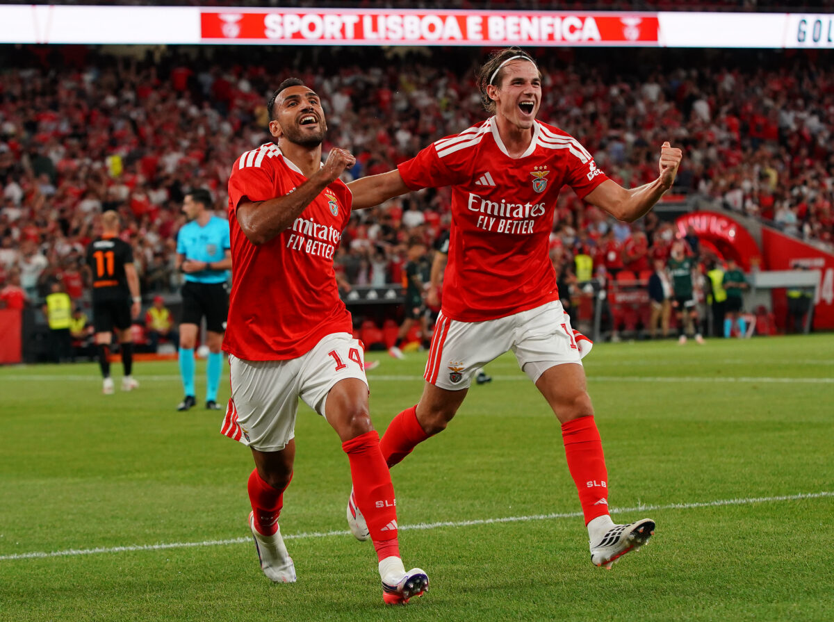 SL Benfica v St. Gallen - UEFA Europa League Qualifier