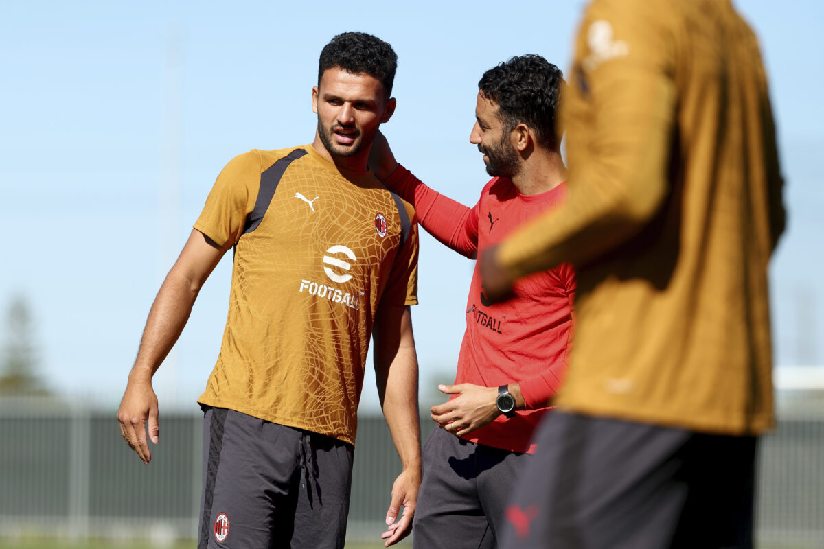 AC Milan Training &amp; Press Conference
