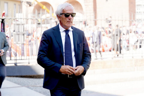 Franco Baresi's Funeral Is Held At Basilica di Sant'Ambrogio