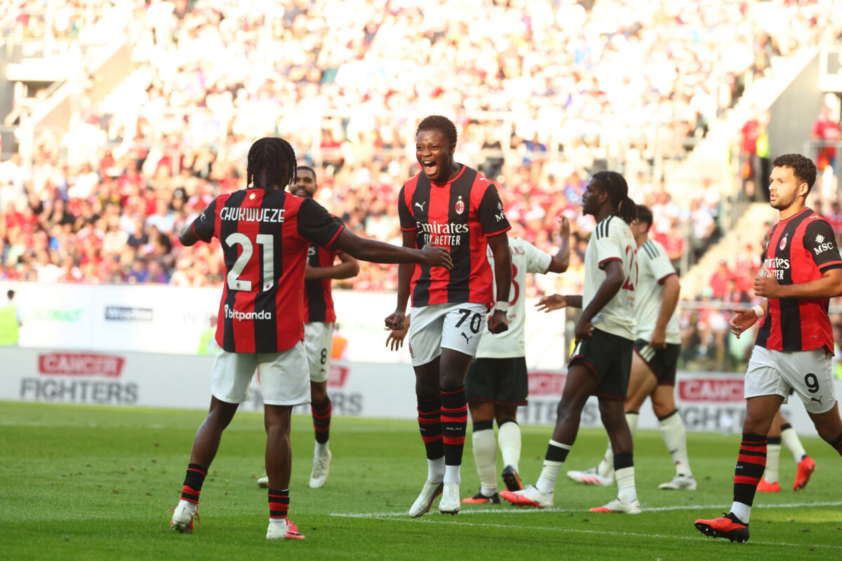 AC Milan v Manchester United - Pre-Season Friendly