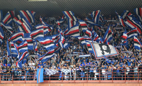 Sampdoria, tifosi 80 anni
