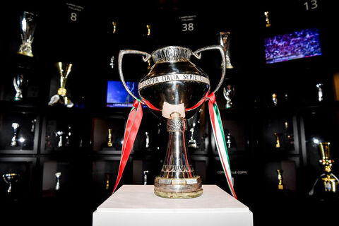 The 'Coppa Italia Serie C' Trophy Is Delivered To Juventus Museum