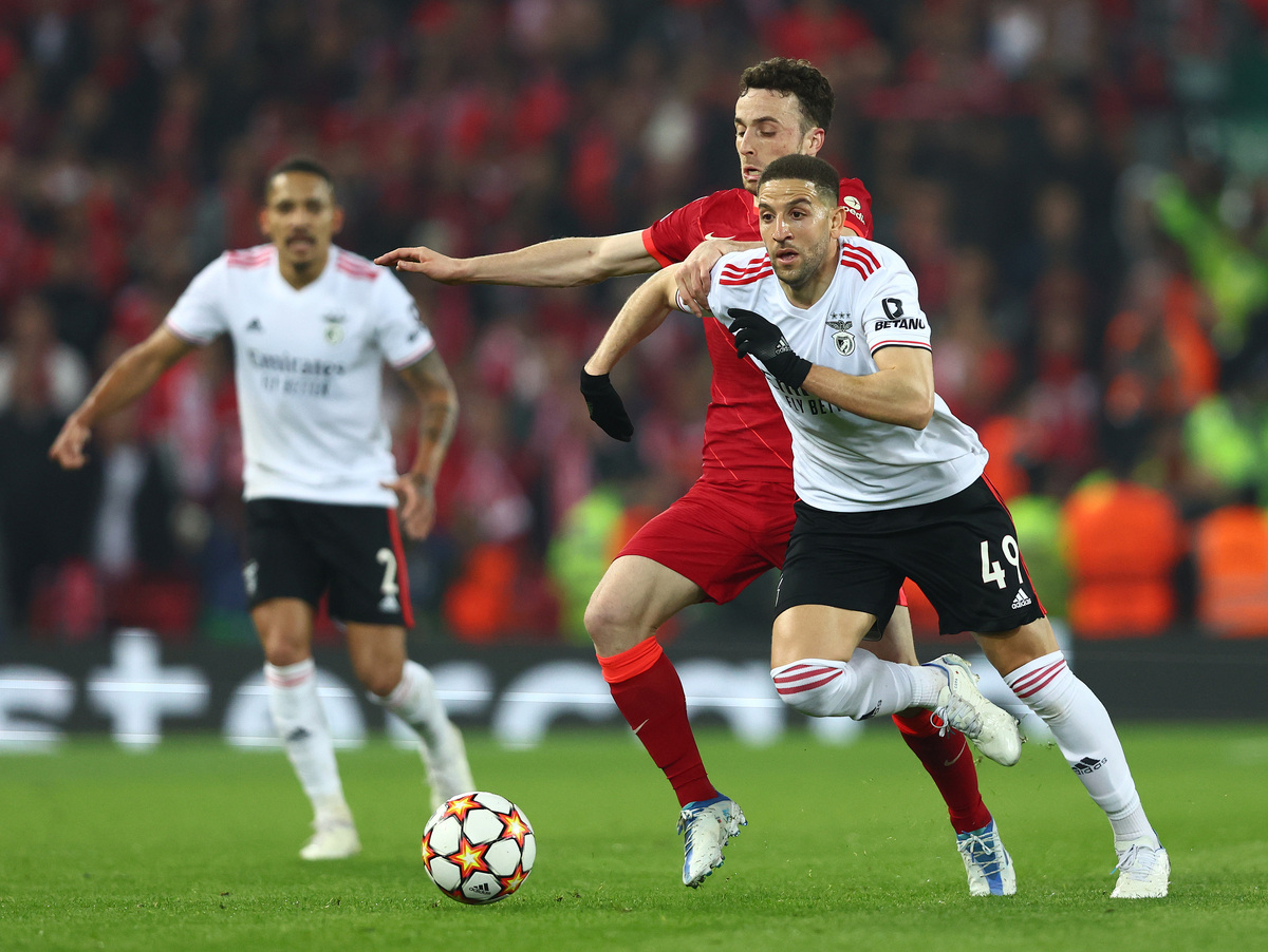 Liverpool FC v SL Benfica Quarter Final Leg Two - UEFA Champions League