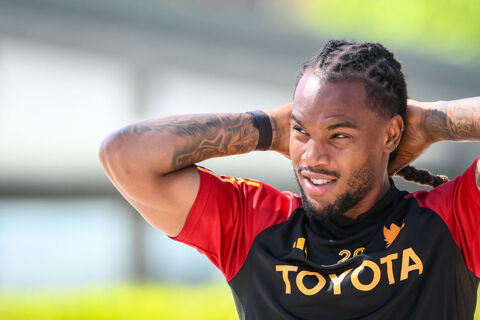 AS Roma Training Session And Press Conference
