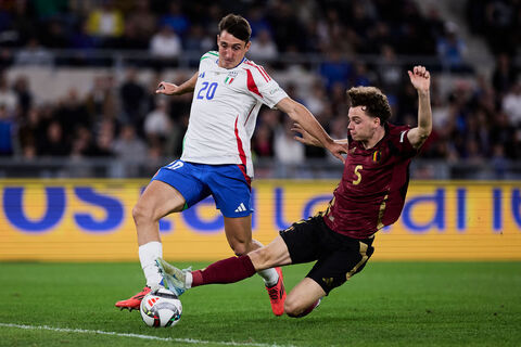 Italy v Belgium - UEFA Nations League 2024/25 League A Group A2