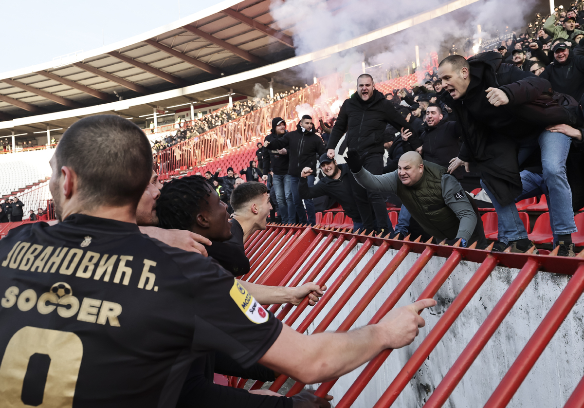 Crvena zvezda v Partizan: Serbian SuperLiga