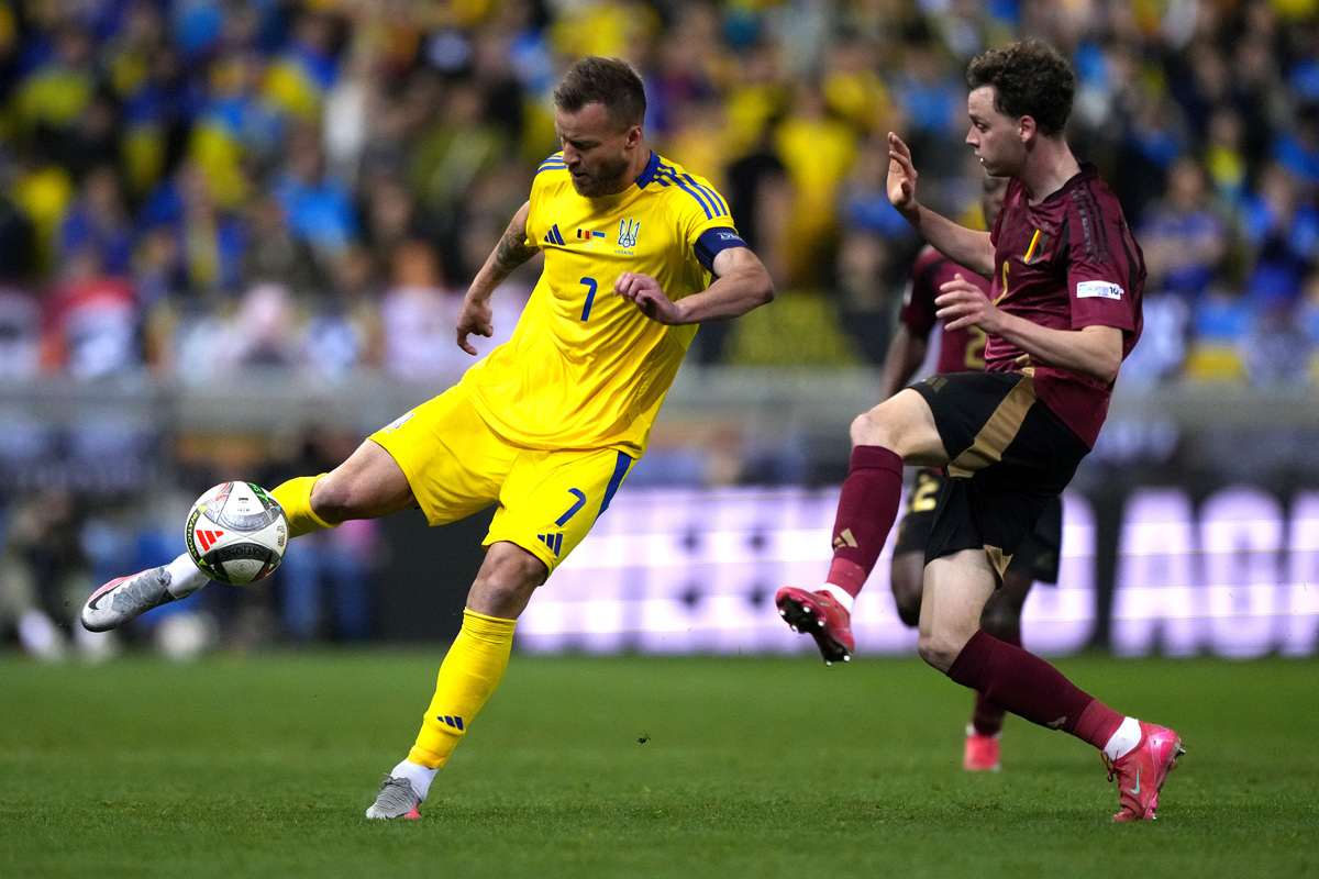 Belgium v Ukraine - UEFA Nations League 2024/25 League A/B Play-offs Second Leg