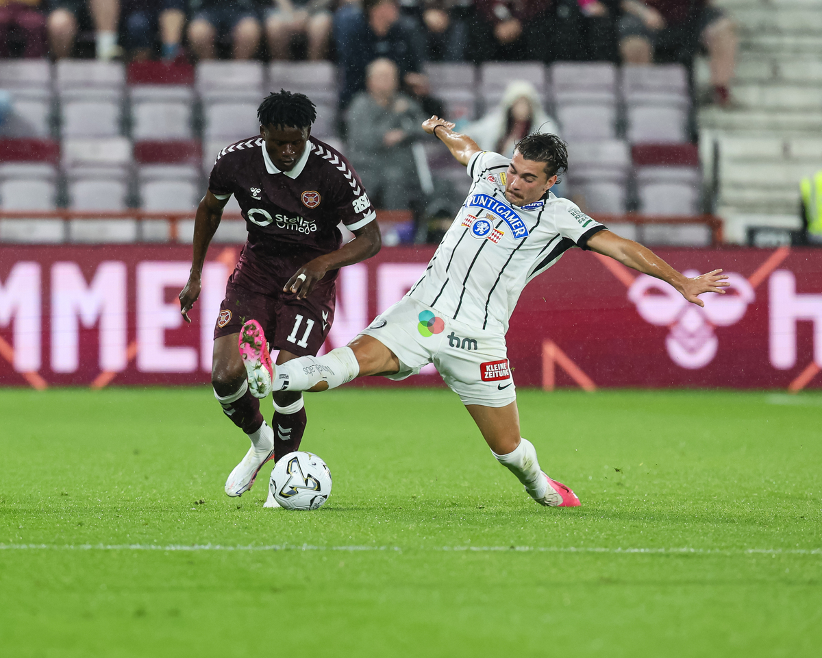 Heart of Midlothian v Sturm Graz - UEFA Champions League 2026/27 Second Qualifying Round Second Leg
