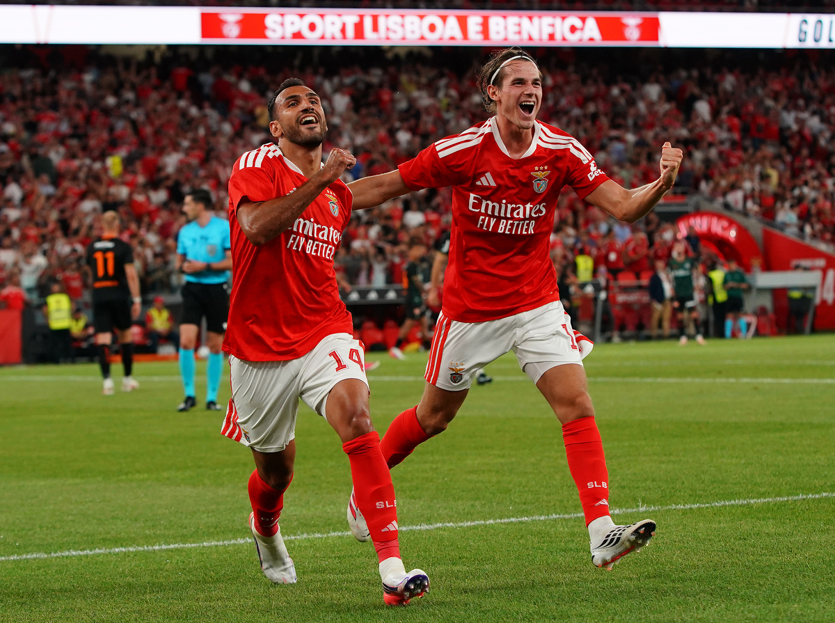 SL Benfica v St. Gallen - UEFA Europa League Qualifier