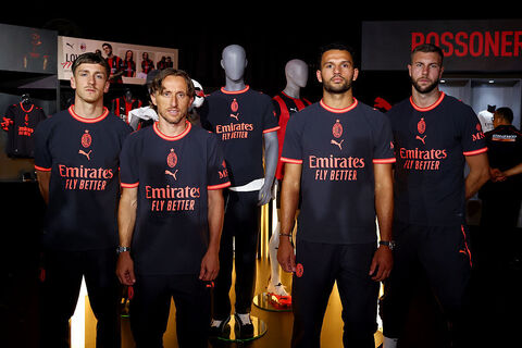 AC Milan Puma Thirt Kit Unveil Event