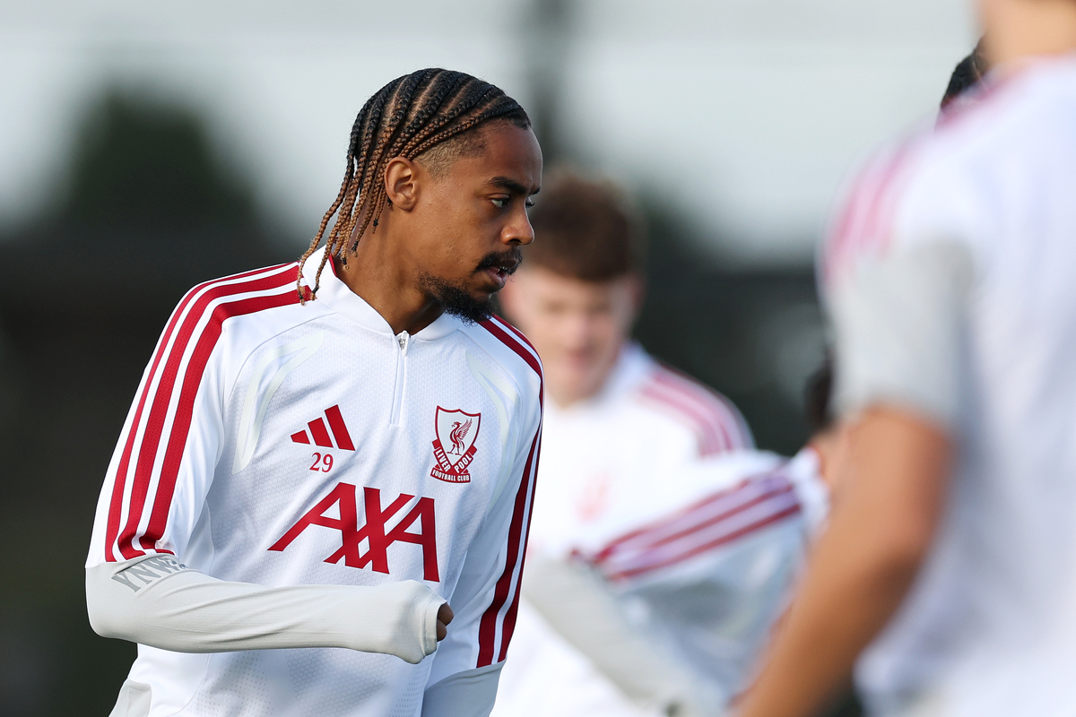 Liverpool FC Training Session And Press Conference - UEFA Champions League 2026/27 League Phase MD1