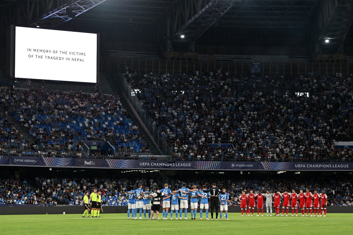 SSC Napoli v Arsenal FC - UEFA Champions League 2026/27 League Phase MD1