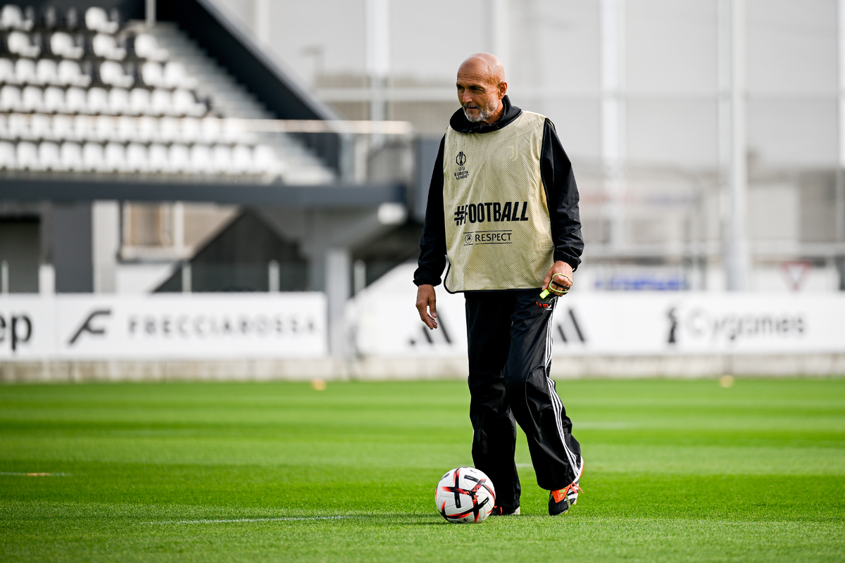 Juventus Training Session And Press Conference - UEFA Europa League 2026/27 League Phase MD1
