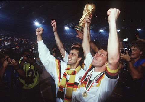 FUSSBALL: WM 1990, FINALE, ARGENTINIEN - DEUTSCHLAND