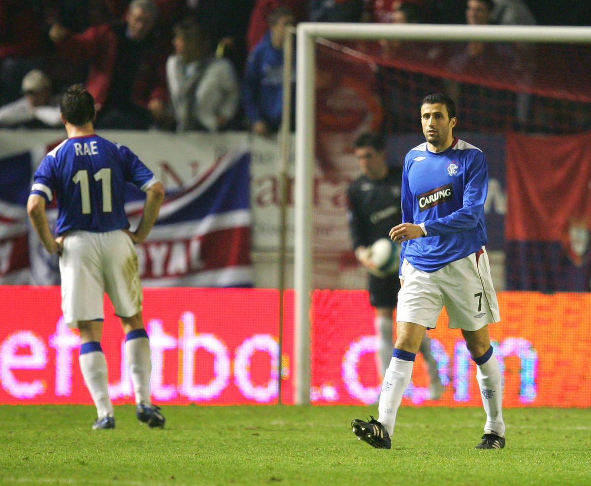 UEFA Cup: Osasuna v Rangers