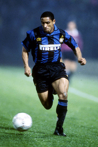 ITALY 1995 - Roberto Carlos of Inter (Photo by Image Photo Agency/Getty Images)