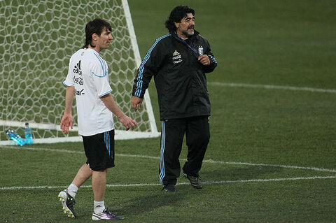 Gonzalo Apaza Messi Maradona