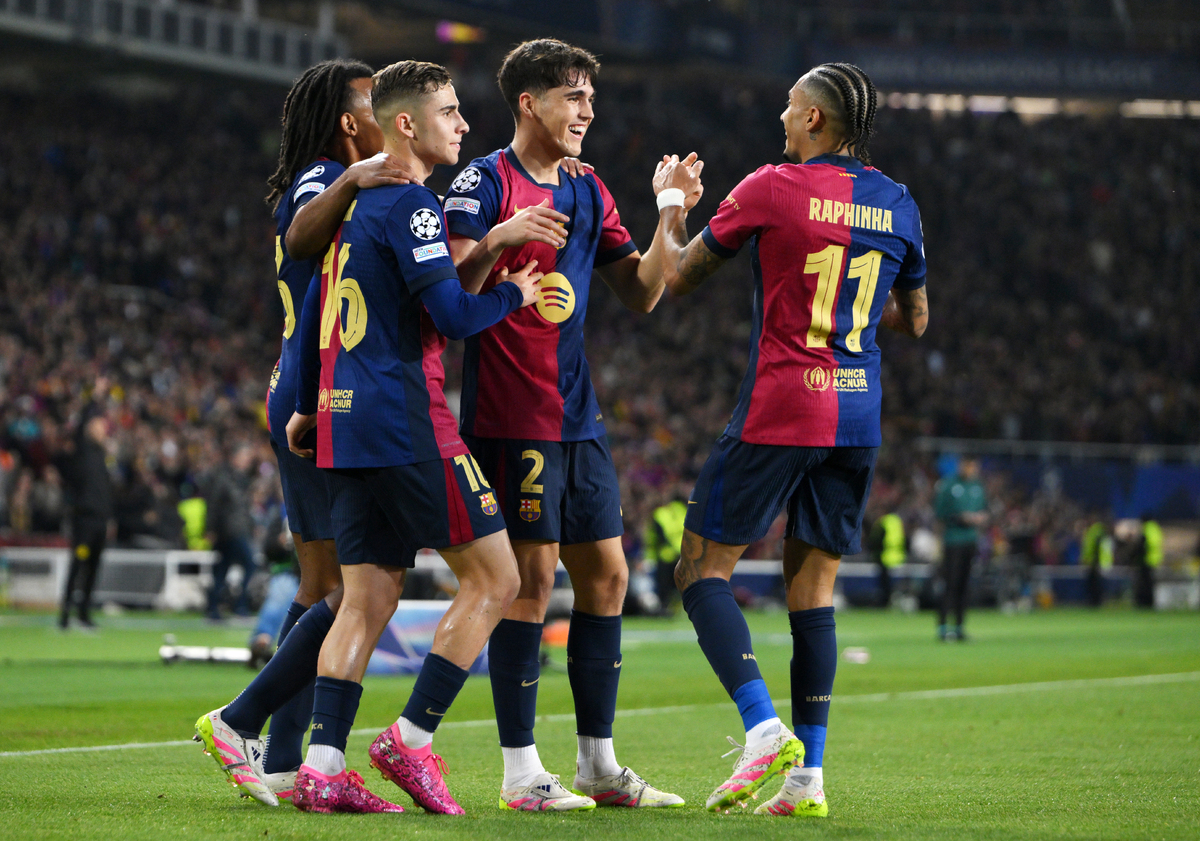 FC Barcelona v Borussia Dortmund - UEFA Champions League 2024/25 Quarter Final First Leg