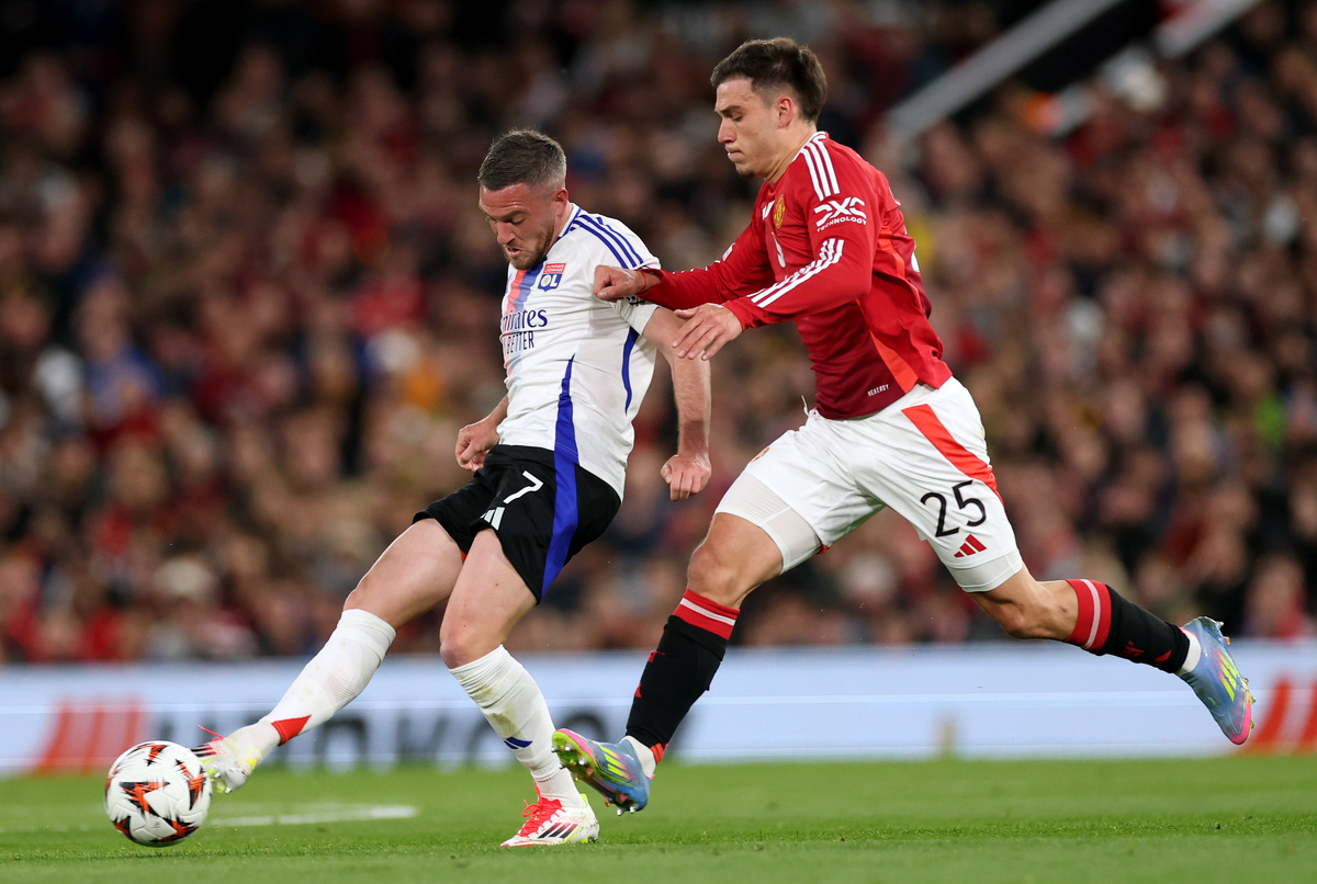 Manchester United v Olympique Lyonnais - UEFA Europa League 2024/25 Quarter Final Second Leg