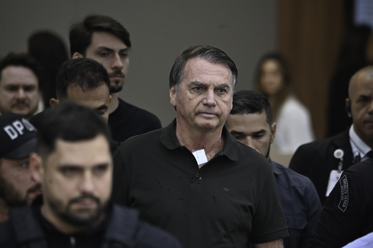 Former Brazilian President Jair Bolsonaro Leaves DF Star Hospital