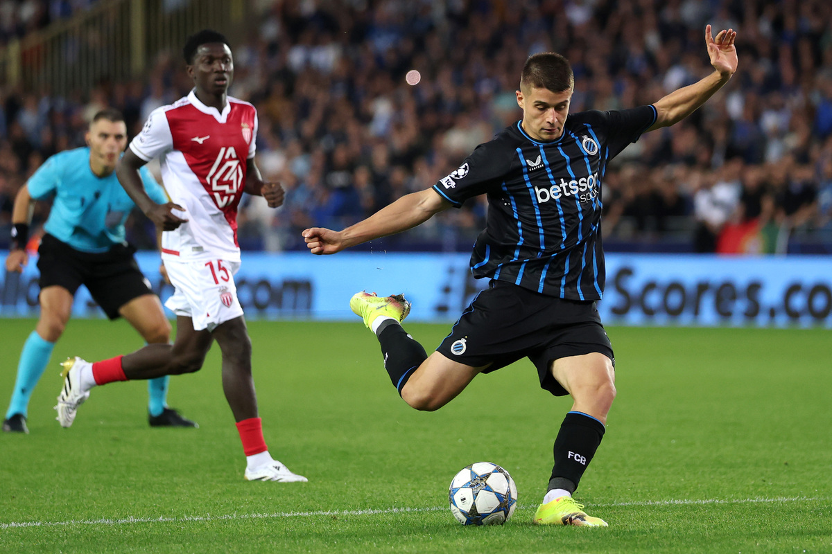 Club Brugge KV v AS Monaco - UEFA Champions League 2025/26 League Phase MD1