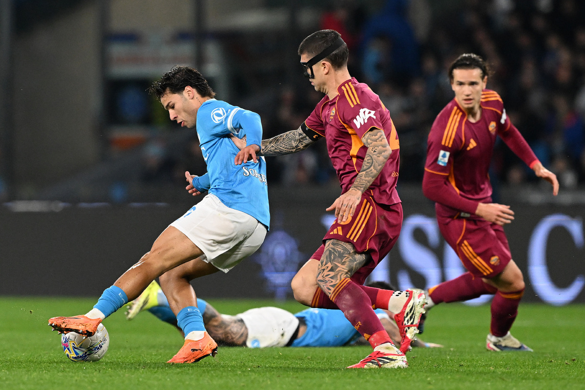 SSC Napoli v AS Roma - Serie A